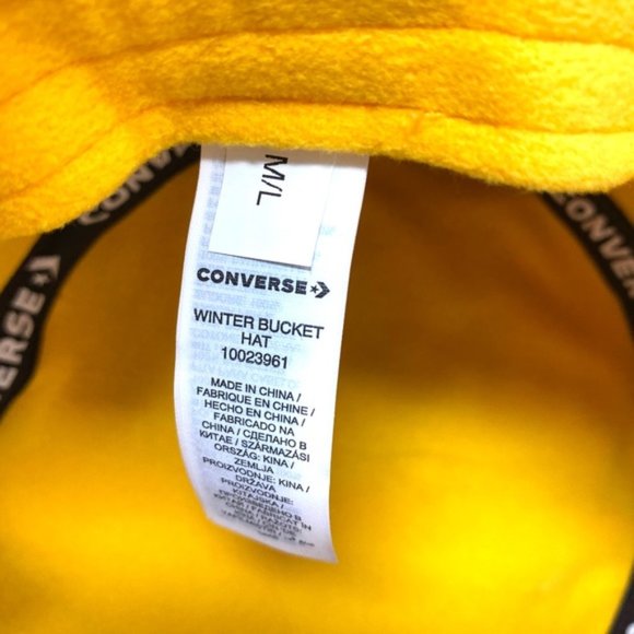 š„HOT SALEš„Converse Bucket Hat Wine Velvet Unisex Size M-L 10023961-A01 - Picture 4 of 4